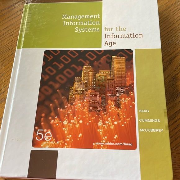 Management Information Systems for the Information Age Haag Cummings McCubbrey - Picture 1 of 3